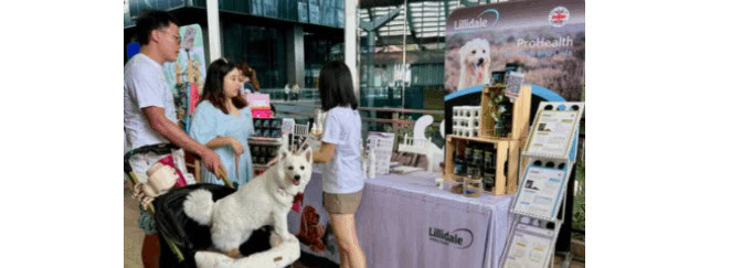 Alt Attribute Lillidale Animal Health at SingaPaw Weekend 60